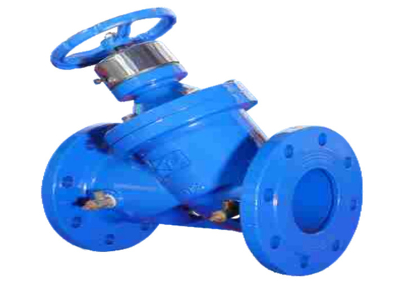 1.6 Mpa Ductile Iron Flange Butterfly Valve Handel Wheel Digital Locking Balance DN32